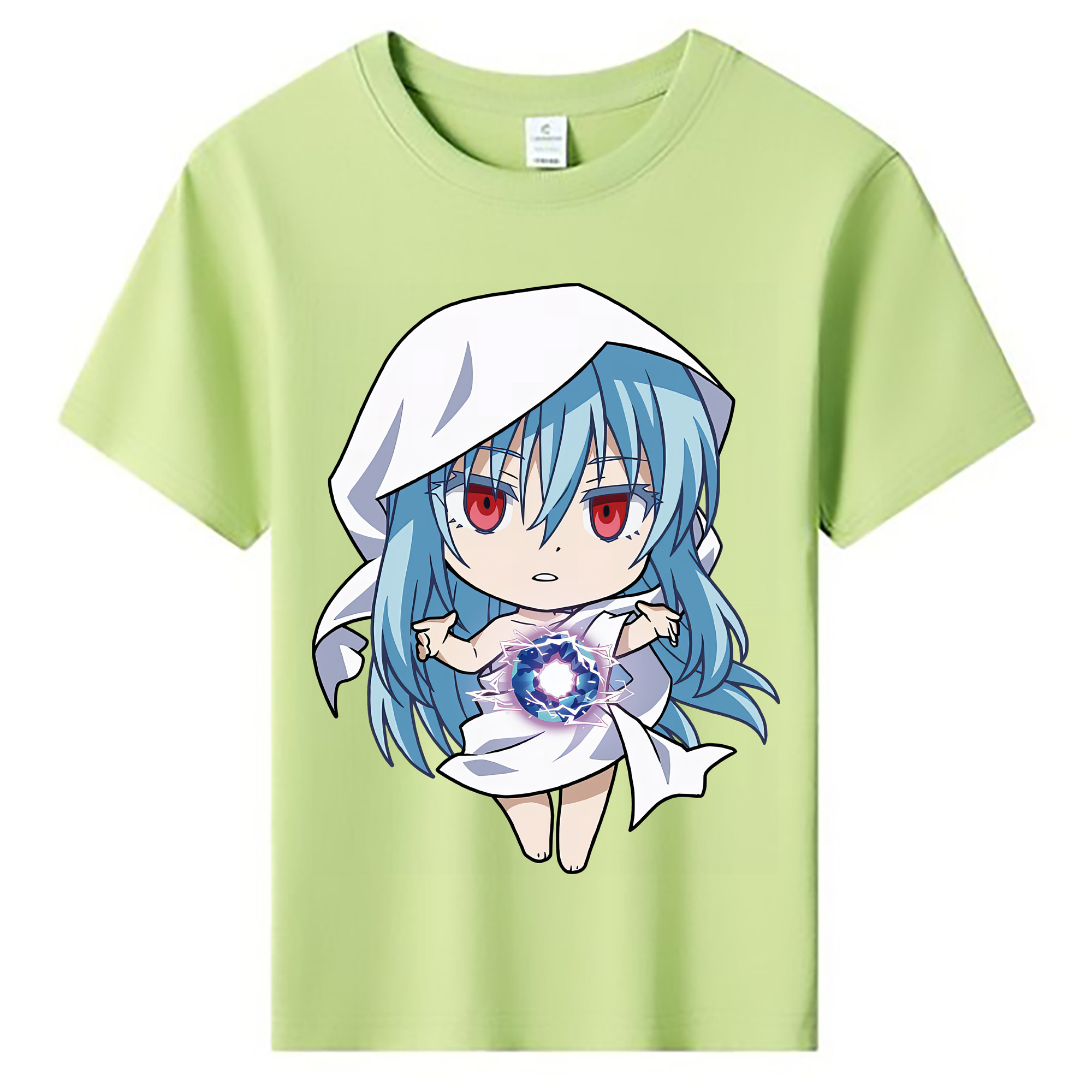 （画像用） 転スラ Regarding Reincarnated to Slime 綿100％キッズTシャツ（フロントプリント）